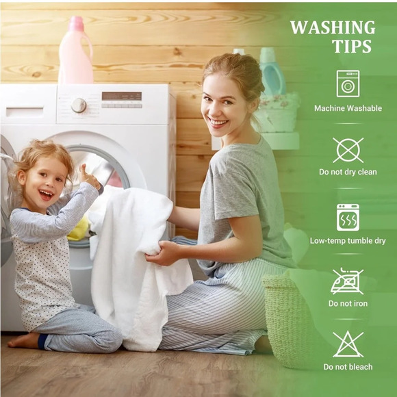 🆕 MERITLIFE Premium 100% Waterproof King Size Mattress Protector (White) - Picture 7 of 11